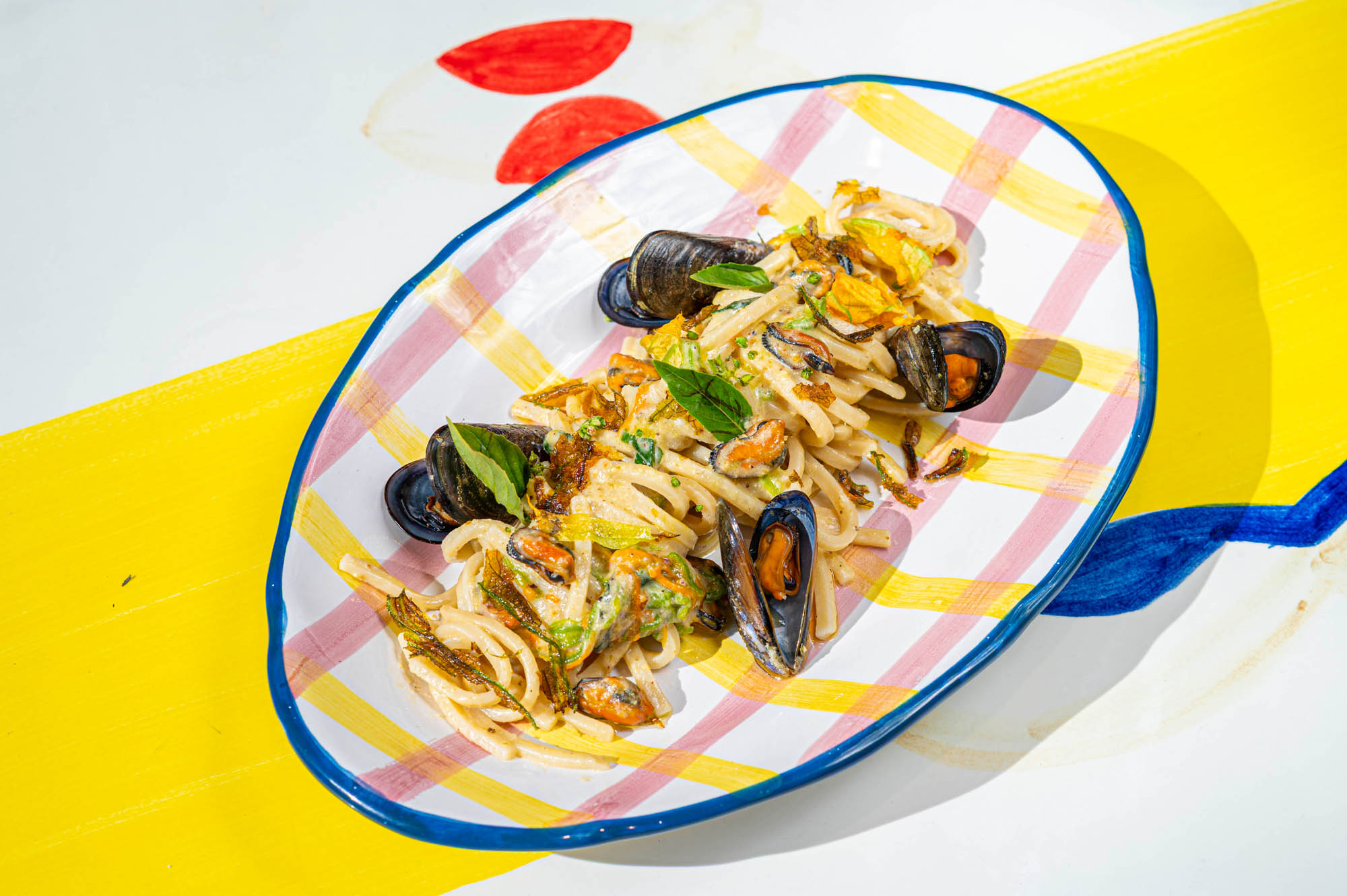 Pizza Mediterranea con Burrata DOP